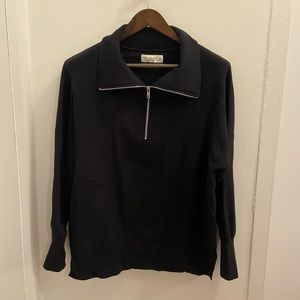 Abercrombie & Fitch half zip oversized sweater